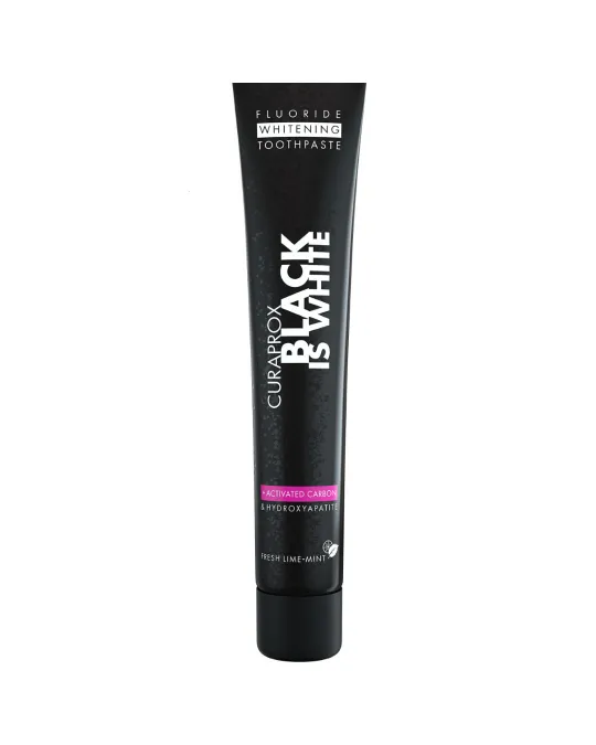 Black is white Charcoal Toothpaste