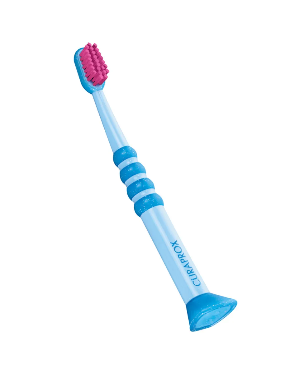 For baby's first dental cleaning experience