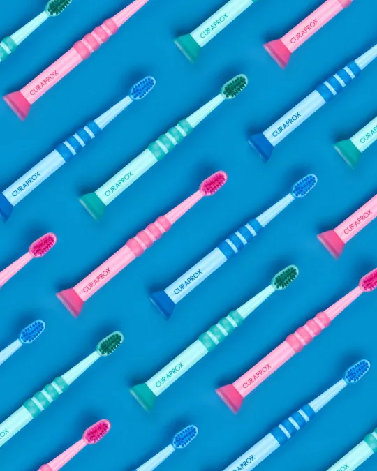 For baby's first dental cleaning experience