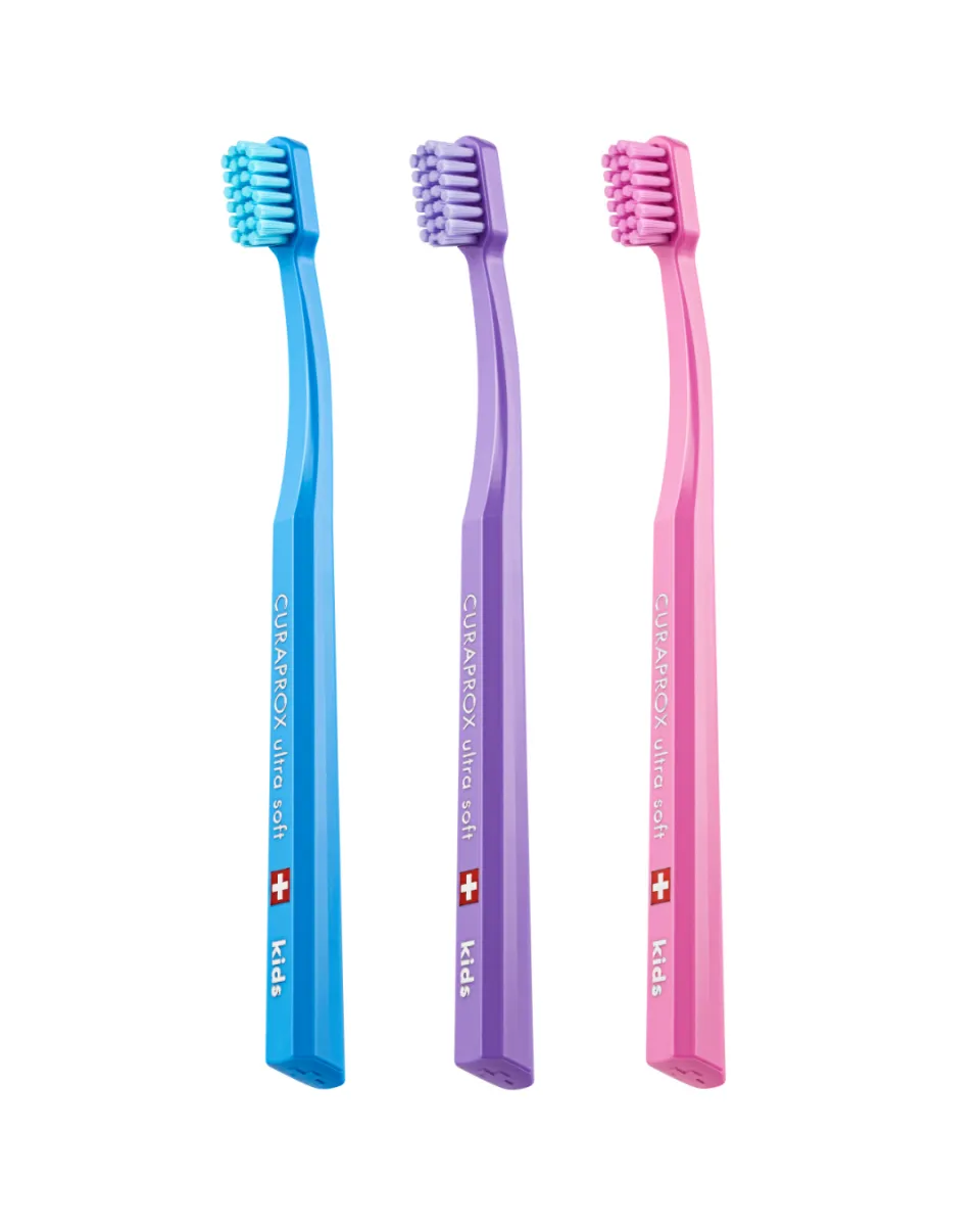 Curaprox kids toothbrush 3-pack