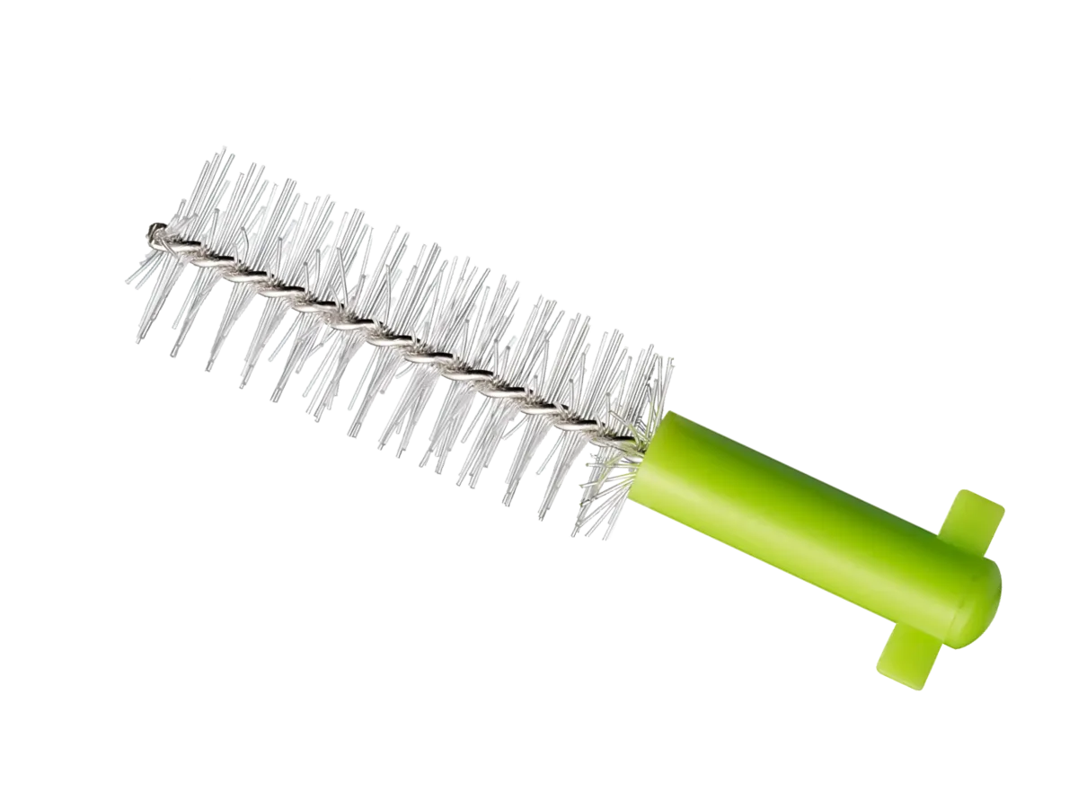 Interdental brushes for thorough cleaning